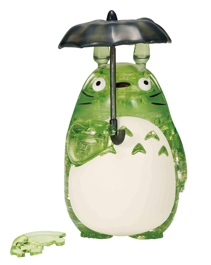 BEVERLY Crystal Puzzle [42 Pieces] Totoro/Green (Japan Import) - Image 1